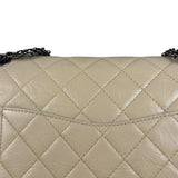 Chanel Aged Ivory Quilted Leather 2.55 Reissue Double Flap Bag 2009