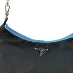 Prada Vintage Black Nylon Pochette