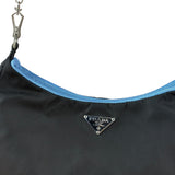 Prada Vintage Black Nylon Pochette