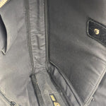 Gucci Black Leather Diamante Briefcase