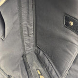 Gucci Black Leather Diamante Briefcase