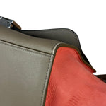 Celine Tricolor Trapeze Pebbled Leather Hand Bag