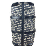 Christian Dior Vintage Navy Blue Trotter Boston Bag