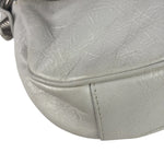 Balenciaga White Lambskin Le Cagole Shoulder Bag