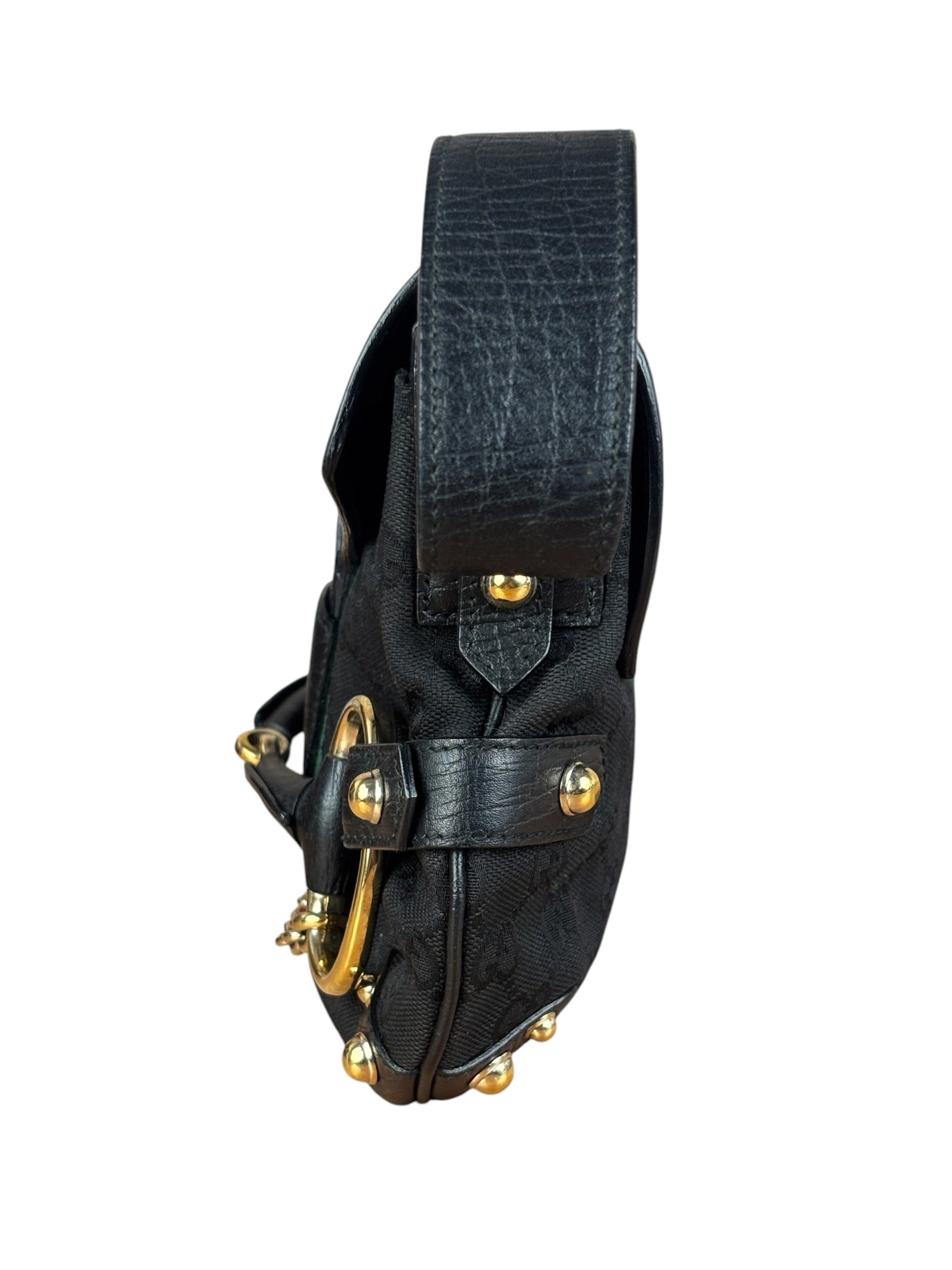 Gucci Vintage Horsebit Shoulder Bag
