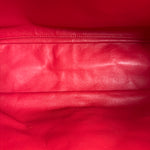 Chanel Red Quilted Caviar Leather Flap Bag 2008