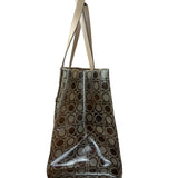 Salvatore Ferragamo Gancini Vinyl Tote/Hand Bag