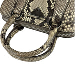 Prada Beige Python Mini Dome Two-Way Bag