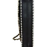 Chanel Houndstooth Tweed Heart Chain Flap Bag 2024