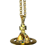 Vivienne Westwood Gold 3D Orb Necklace