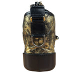 Chanel Metallic Gold/Black Leather Small Gabrielle Hobo Bag 1992