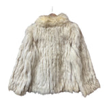 Vintage Off-White Saga Fox Fur Coat