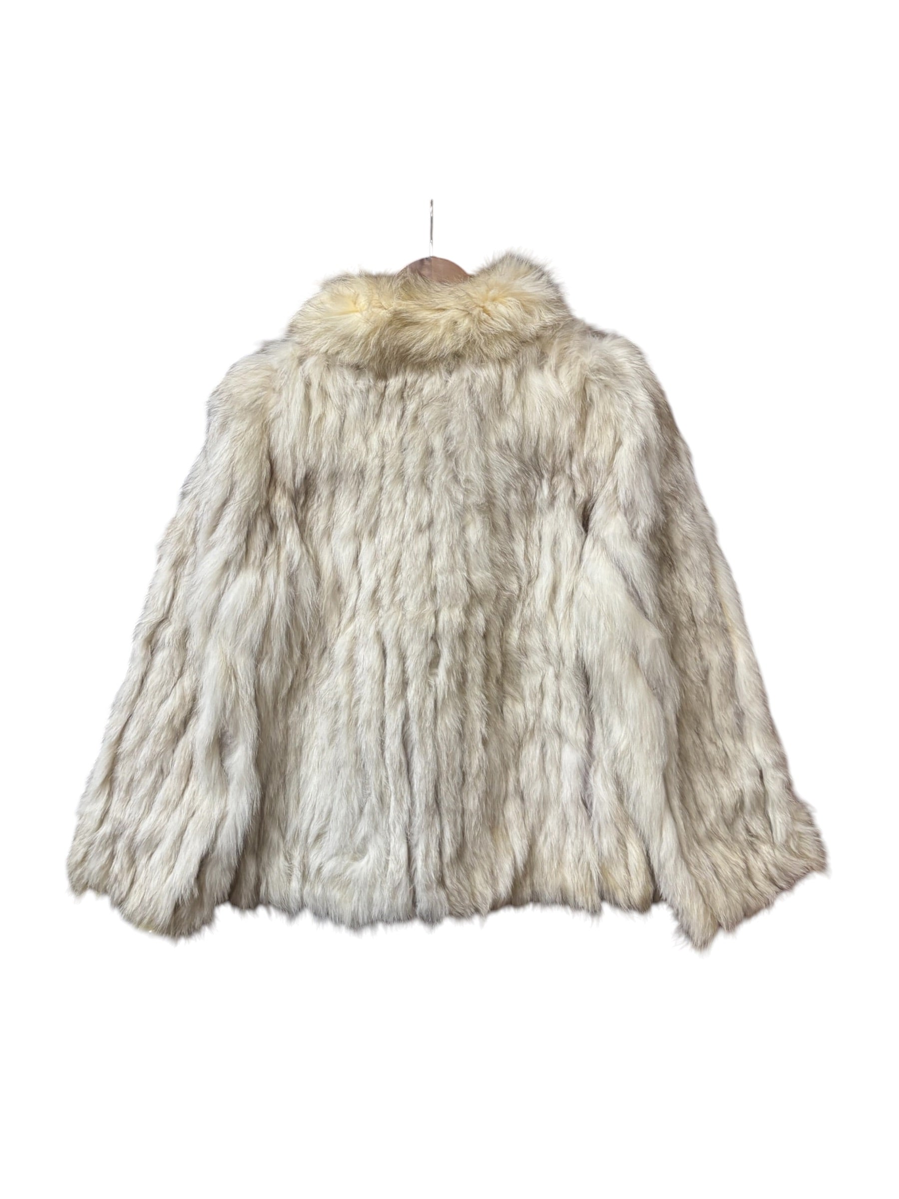 Vintage Off-White Saga Fox Fur Coat