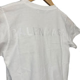 Balenciaga White Logo T-Shirt