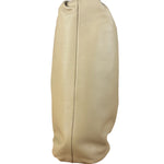 Bottega Veneta Beige Leather Pouch Clutch
