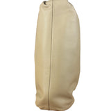 Bottega Veneta Beige Leather Pouch Clutch