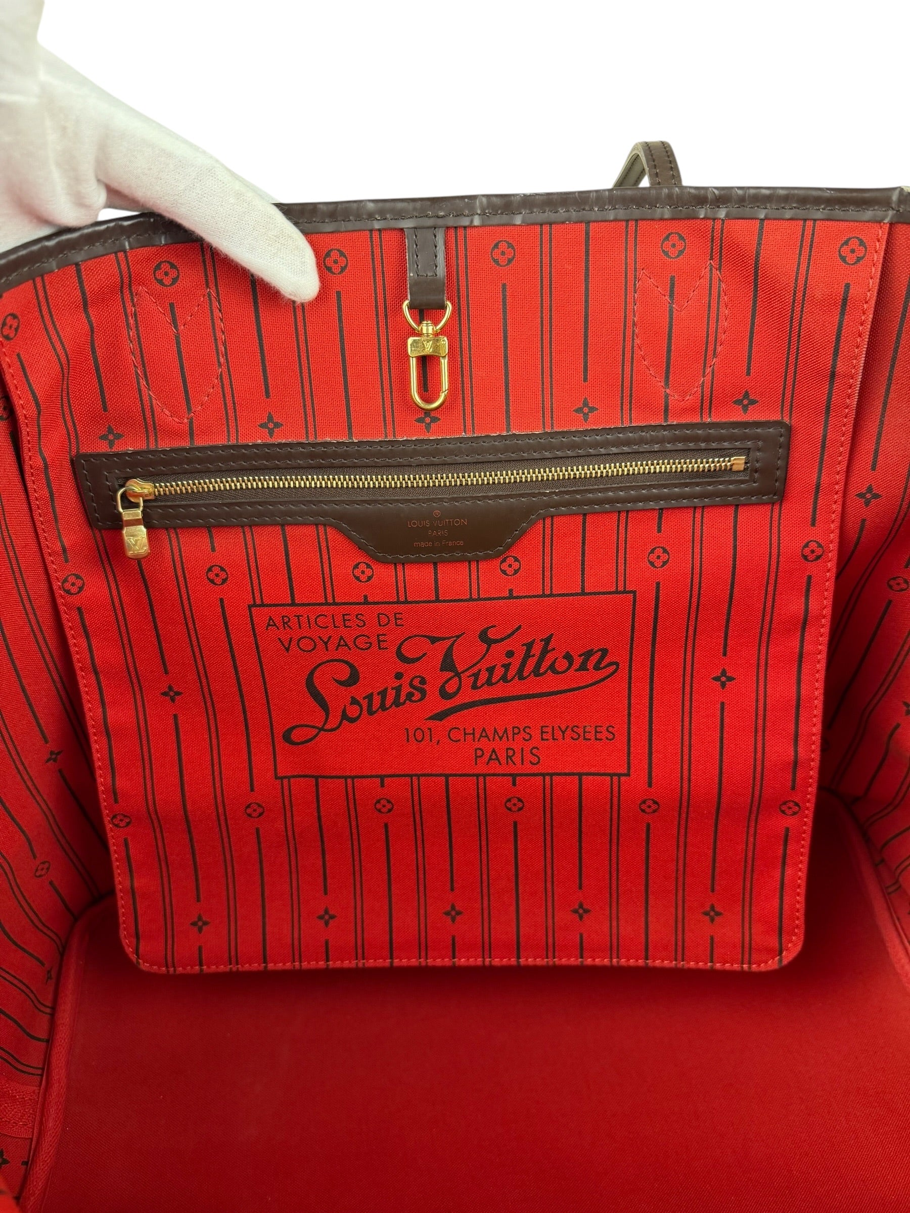 Louis Vuitton Damier Ebene Neverfull GM