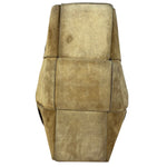 Bottega Veneta Brown Suede Maxi Intrecciato Arco Tote