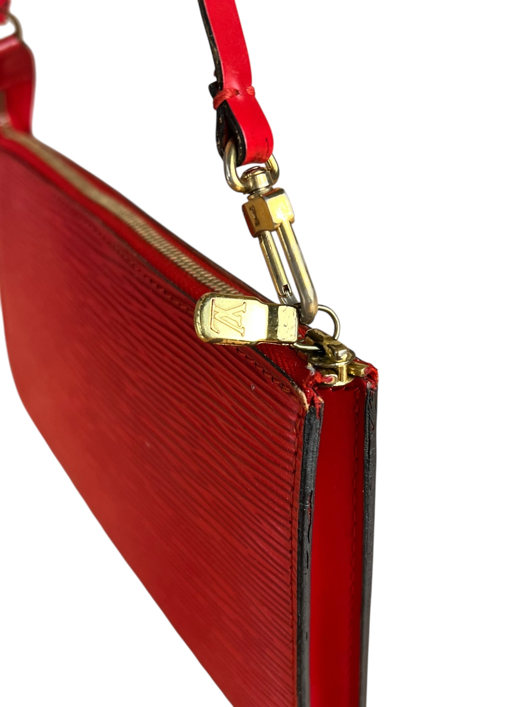 Louis Vuitton Red Epi Pochette