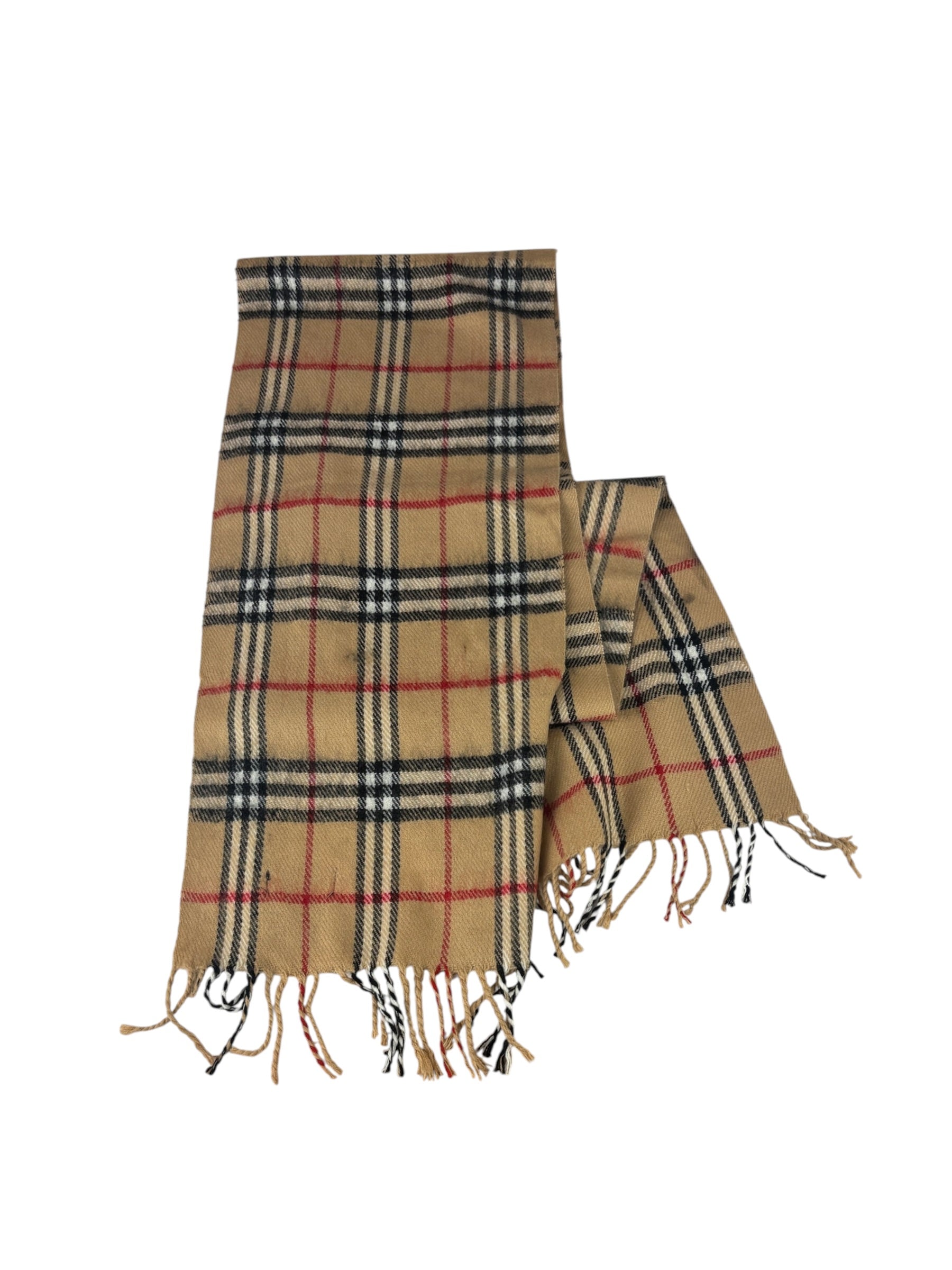 Burberry's Vintage Lambswool House Check Scarf