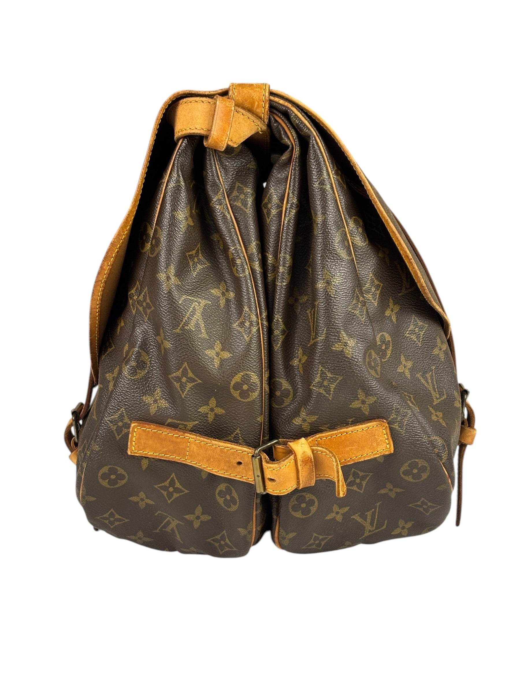 Louis Vuitton Monogram Saumur 43 Messenger Bag