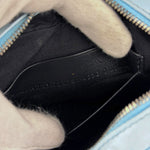 Balenciaga Light Blue Heart Le Cagole Chain Bag