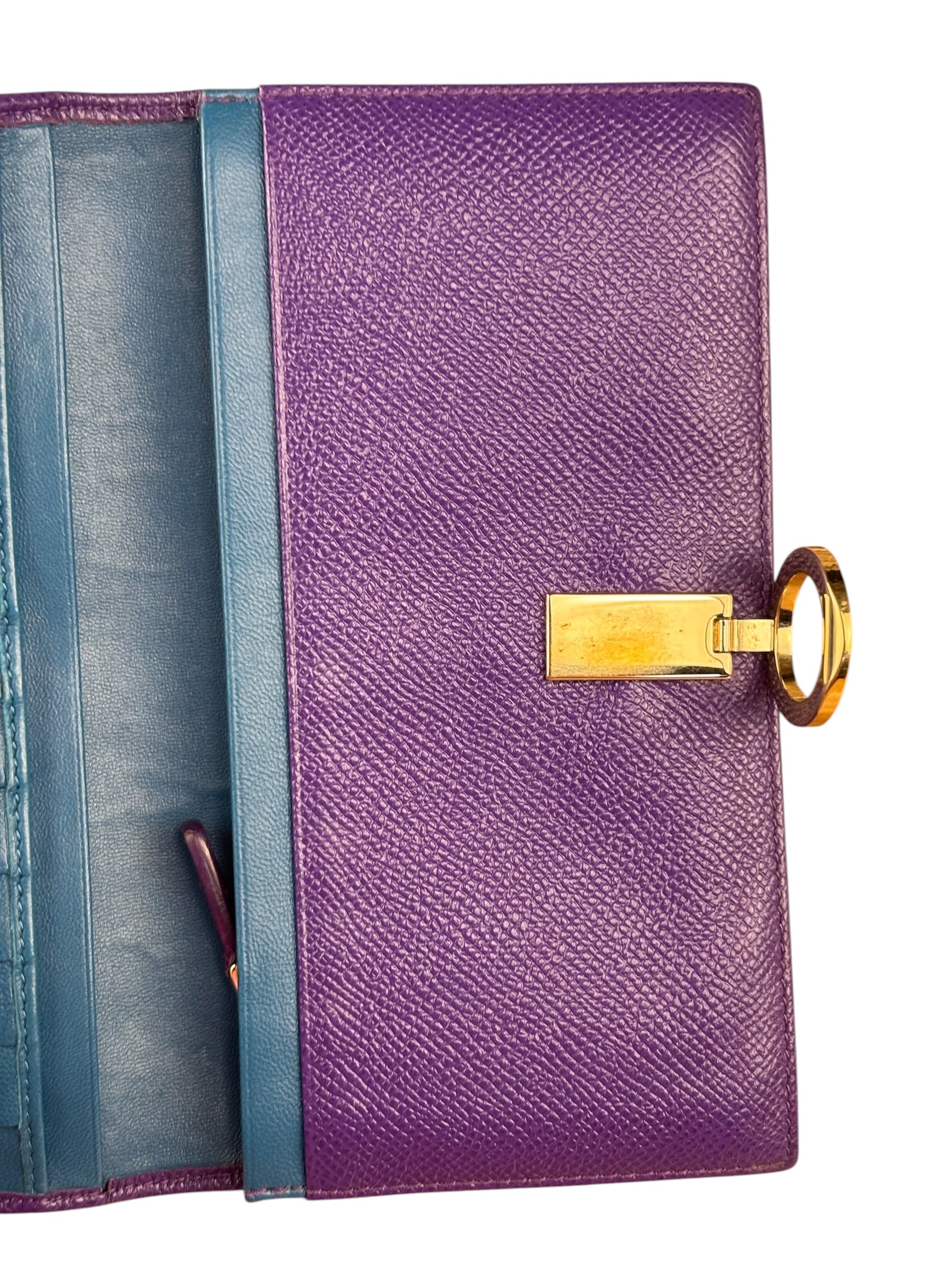 Bvlgari Leather Long Wallet