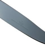 Gucci Belt GG Supreme White with Blue Buckle