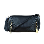 See By Chloé Black leather Tassel Shoulder Bag