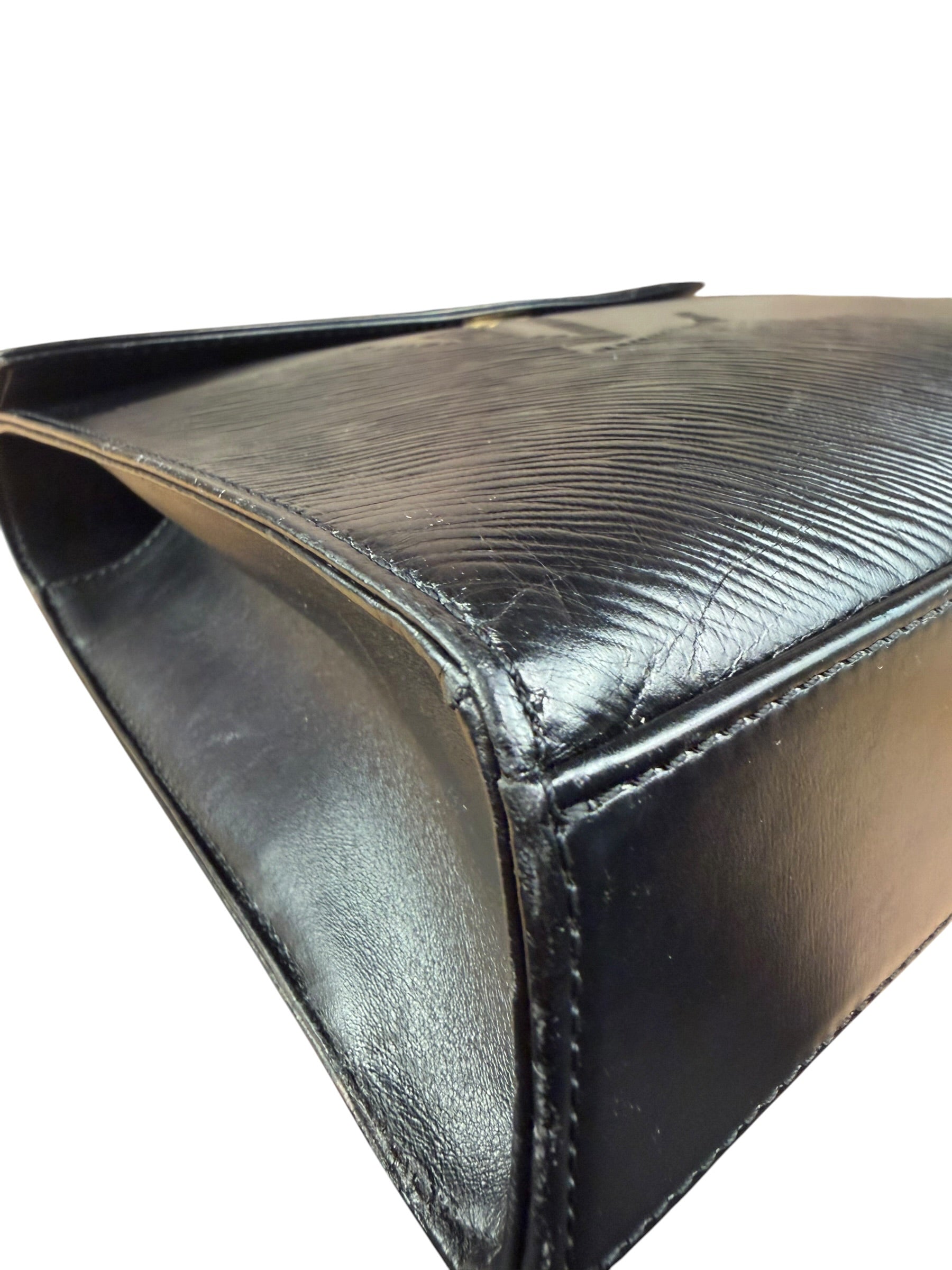 Louis Vuitton Black Epi Leather Opera Sparta Shoulder Bag