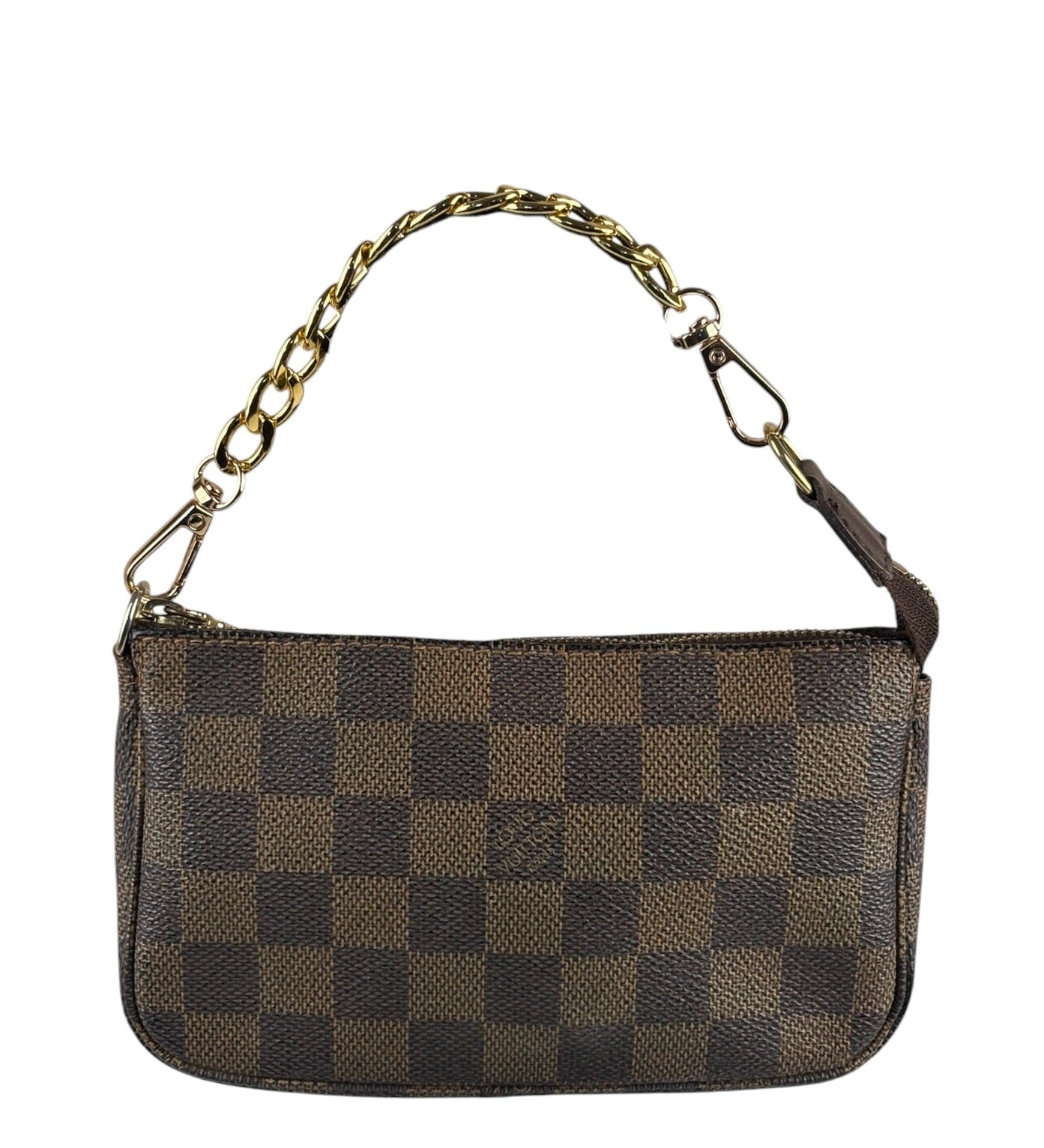 Louis Vuitton Damier Ebene Mini Pochette (Replacement Chain)