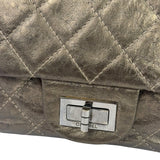 Chanel Metallic Quilted 2.55 Reissue Large Double Flap Bag '06-'08