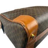 Celine Vintage Macadam Canvas Boston Bag