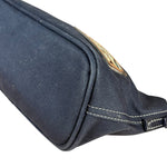 Fendi Vintage Navy Wave Buckle Pochette