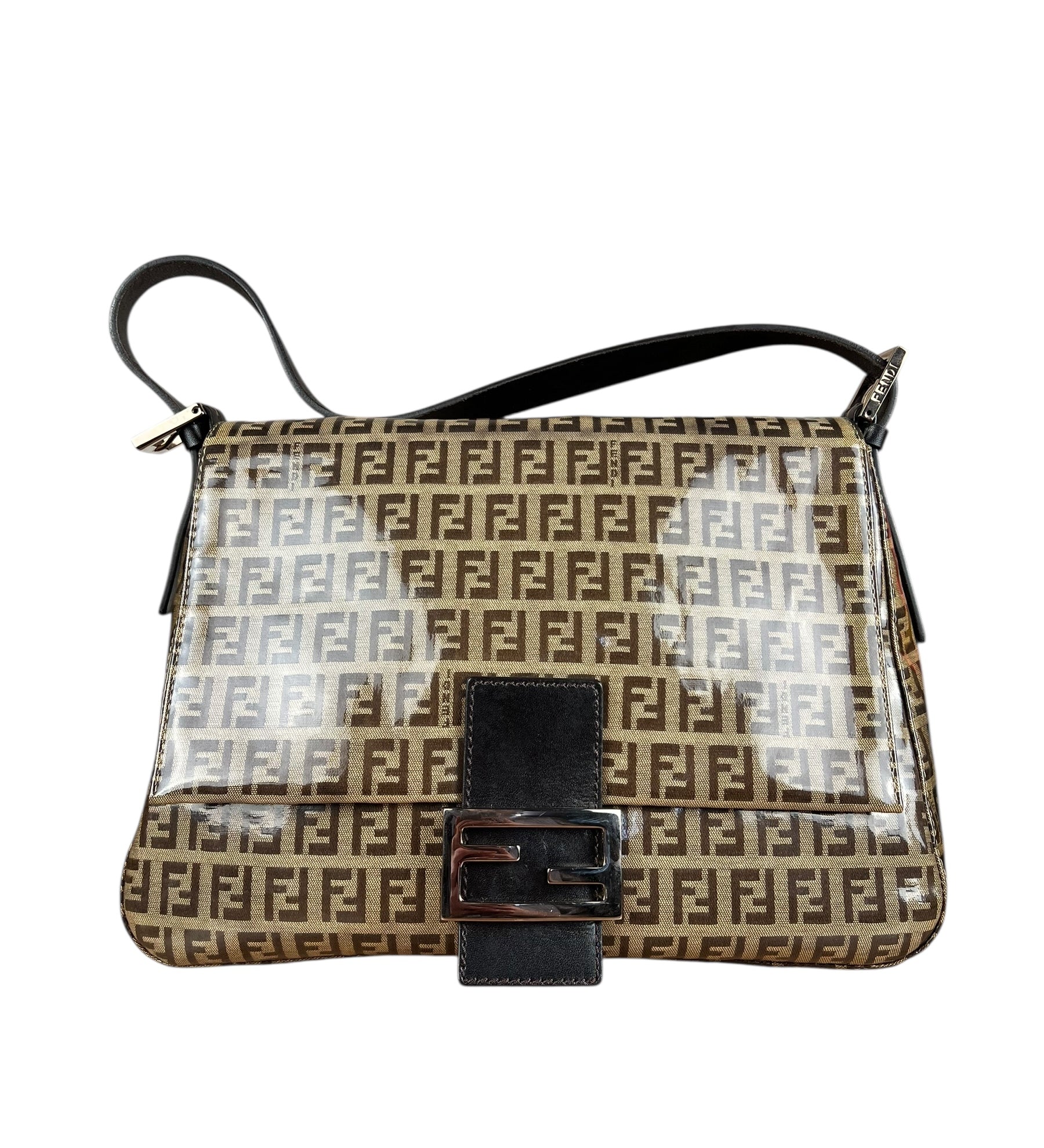 Fendi Zucca Vinyl Mamma Baguette
