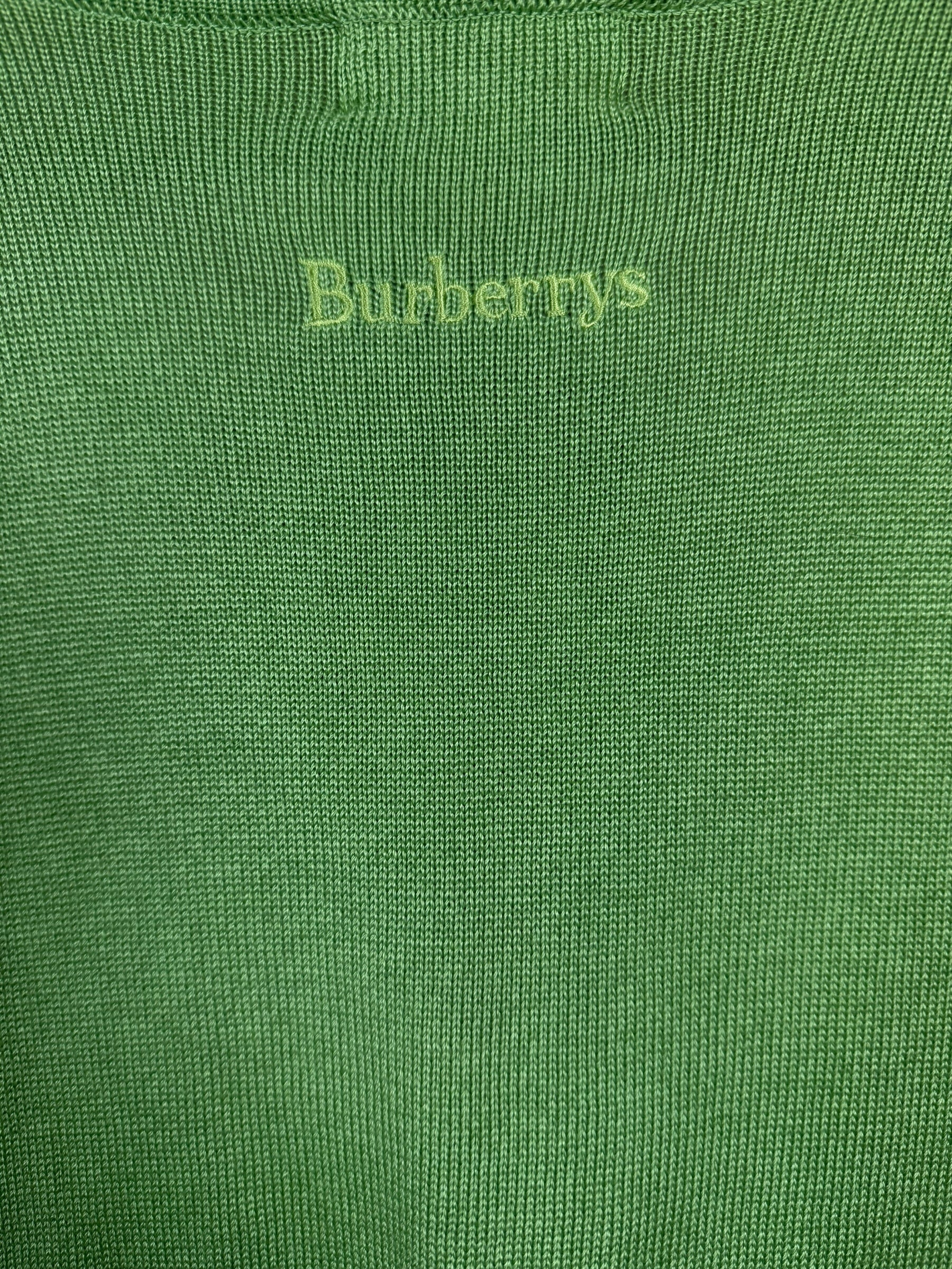 Burberry Striped Button-Up Sweater Vest