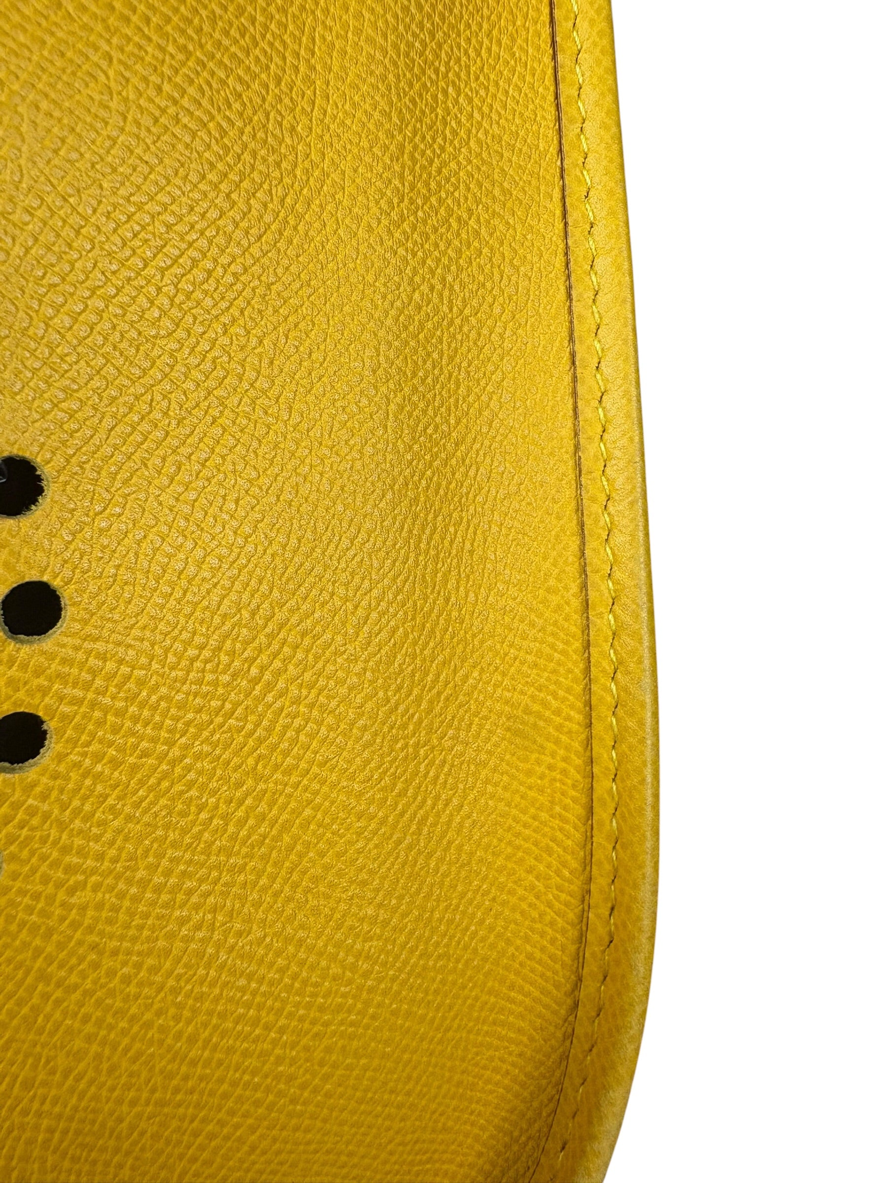 Hermes Evelyne Taurillon Clemence Leather Shoulder Bag