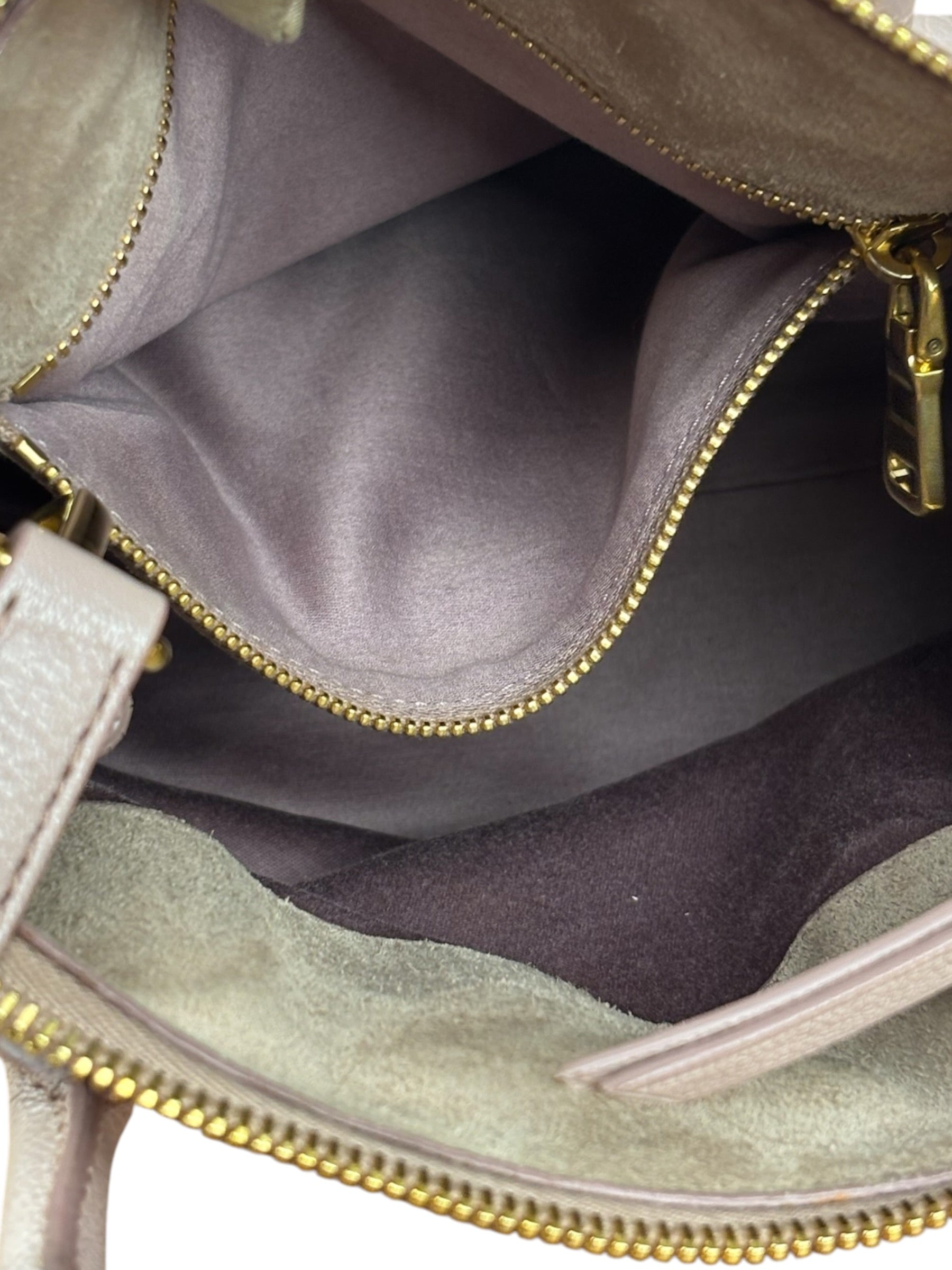 Miu Miu Blush Pink Leather Two-Way Bag