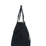 Prada Green Saffiano Leather Medium Double Tote Bag