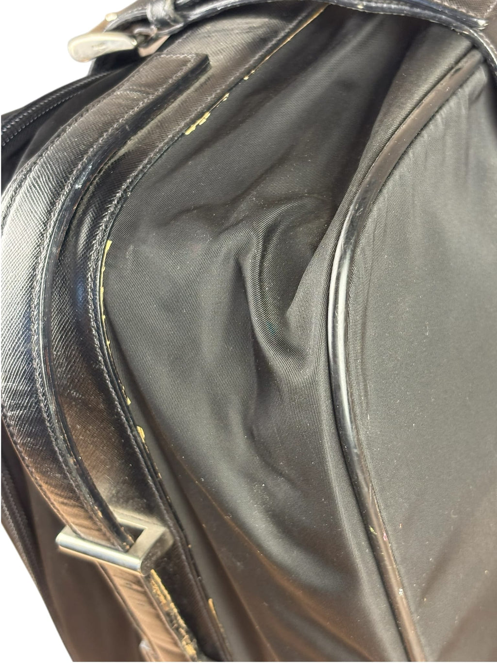 Prada Black Briefcase Saffiano Leather