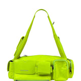 Balenciaga Fluo Yellow Leather Super Busy XS Sling Bag