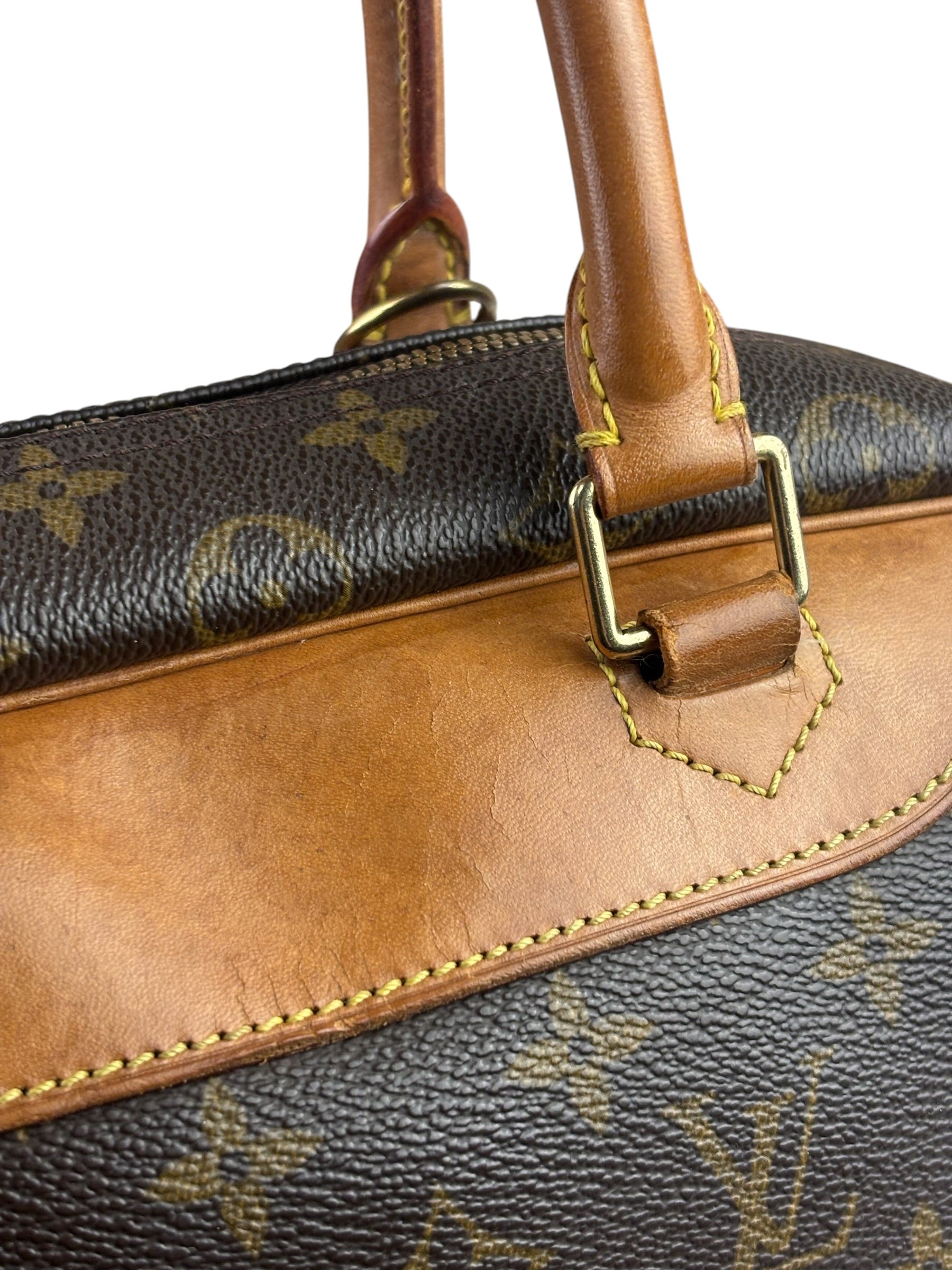 Louis Vuitton Monogram Deauville Handbag MM