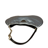 Prada Spazzolato Mini Grey Satin