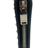 Saint Laurent Black Studded Long Wallet