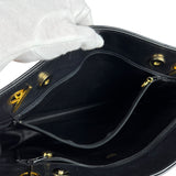 Chanel Black Lambskin Shopper Tote 90s