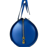 Louis Vuitton Blue Epi Soufflot Handbag