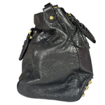 Balenciaga Black Leather Giant 12 City Bag