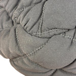 Chanel Black Quilted Satin Chain Shoulder Bag 2008