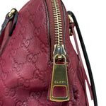 Gucci Ruby Red Bree Dome Tote