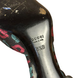 Gucci Vintage Horsebit Open Toe Pumps